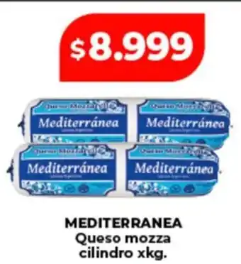 Mediterranea queso mozza cilindro