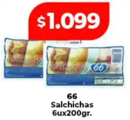 Supermayorista Vital 66 Salchichas oferta