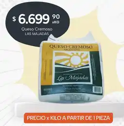El Milagro Mayorista Las majadas queso cremoso oferta