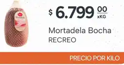 El Milagro Mayorista Recreo mortadela bocha oferta