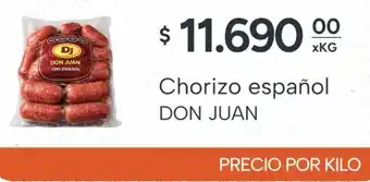 Don juan chorizo español