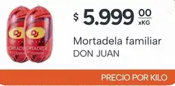 El Milagro Mayorista Don juan mortadela familiar oferta
