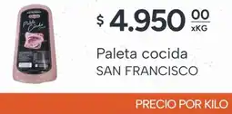 El Milagro Mayorista San francisco paleta cocida oferta