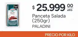 El Milagro Mayorista Paladini panceta salada oferta