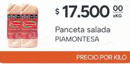 El Milagro Mayorista Piamontesa panceta salada oferta
