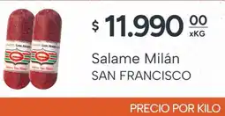 El Milagro Mayorista San francisco salame milán oferta