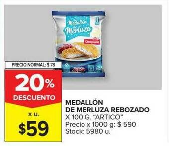 Carrefour Market Medallón De Merluza Rebozado oferta