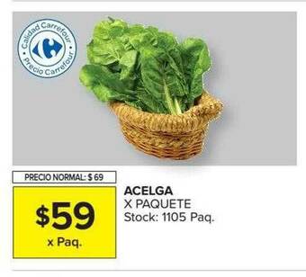 Carrefour Market Acelga oferta
