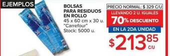 Carrefour Market Bolsas Para Residuos En Rollo oferta