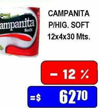 Dulcenter Campanita P Hig Soft oferta