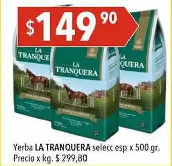Hergo Yerba La Tranquera Selecc Esp oferta