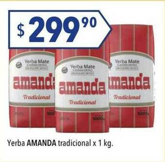 Hergo Yerba Amanda Tradicional oferta