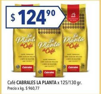 Hergo Café Cabrales La Planta oferta