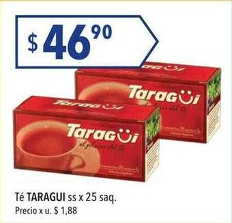 Hergo Té Taragui oferta
