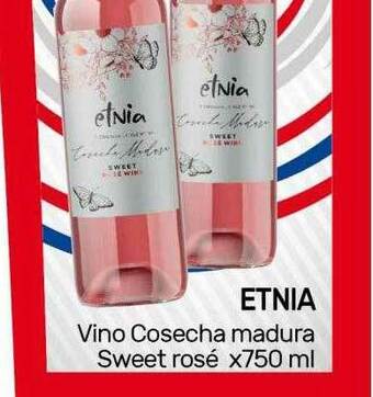 Nini Mayorista Etnia Vino Cosecha Madura Sweet Rosé oferta
