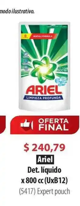 Parodi Ariel Det. Líquido oferta