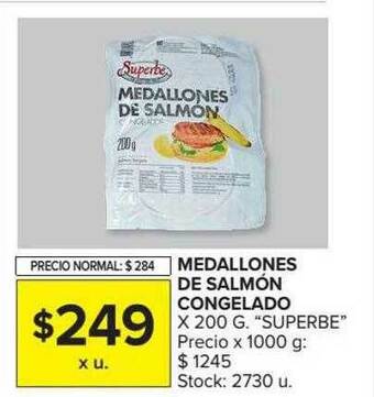Carrefour Medallones De Salmón Congelado oferta