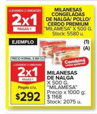 Carrefour Milanesas De Nalga oferta