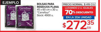 Carrefour Bolsas Para Residuos Plana oferta