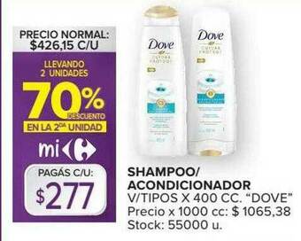 Carrefour Shampoo Acondicionador oferta