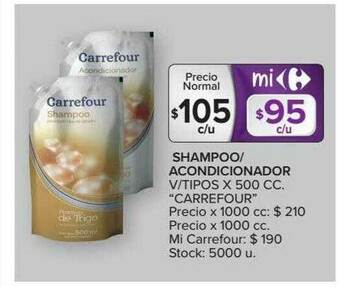 Shampoo Acondicionador V Tipos