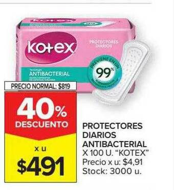 Carrefour Protectores Diarios Antibacterial oferta