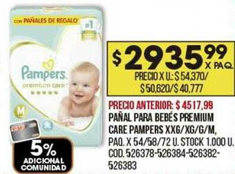 Coto Pañal Para Bebés Premium Care Pampers oferta
