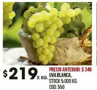 Coto Uva Blanca oferta