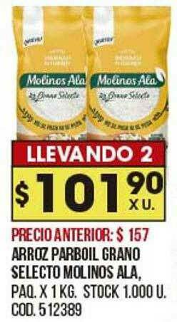 Coto Arroz Parboil Grano Selecto Molinos Ala oferta
