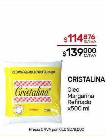 Nini Mayorista Cristalina Oleo Margarina Refinado oferta