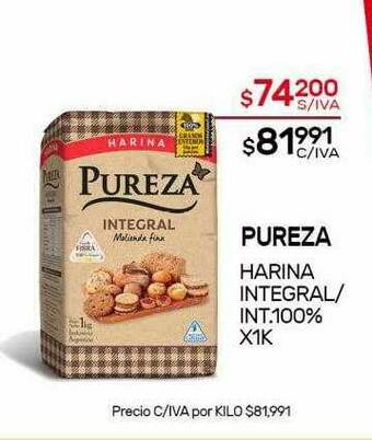 Pureza Harina Integral-Int.100%