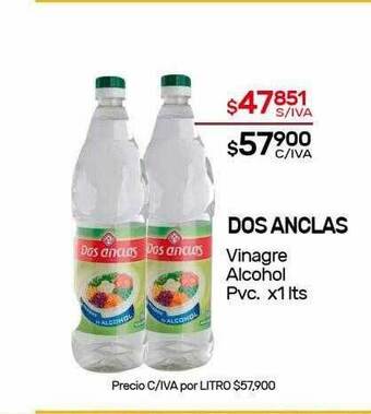 Nini Mayorista Dos Anclas Vinagre Alcohol Pvc. oferta