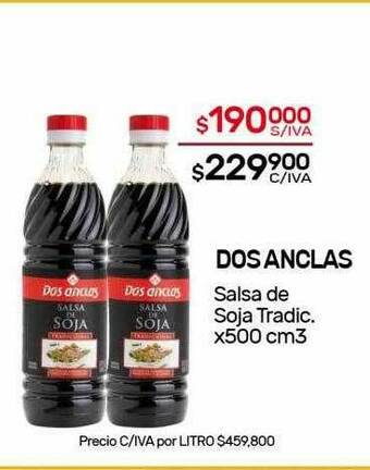 Nini Mayorista Dos Anclas Salsa De Soja Tradic. oferta