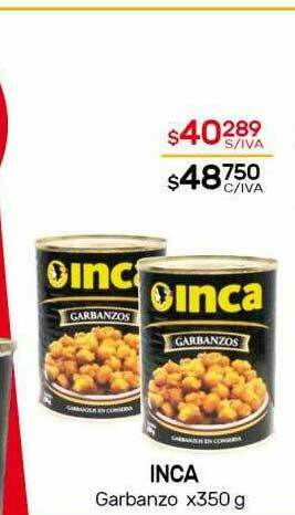 Nini Mayorista Inca Garbanzo oferta