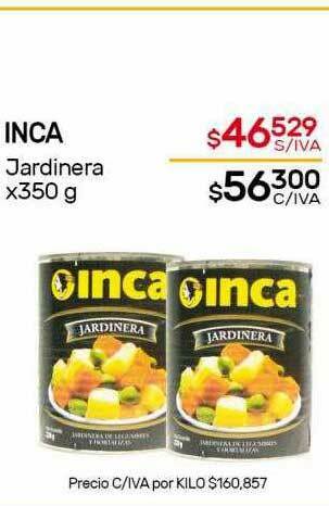 Nini Mayorista Inca Jardinera oferta