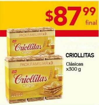 Nini Mayorista Criollitas Clásicas oferta