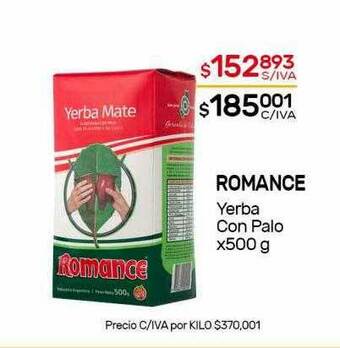 Nini Mayorista Romance Yerba Con Palo oferta