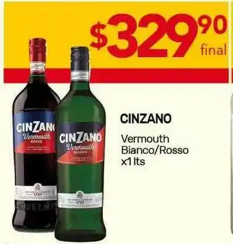 Nini Mayorista Cinzano Vermouth Bianco Rosso oferta