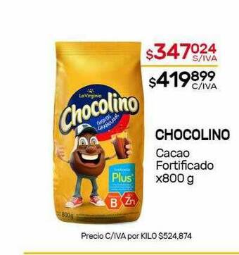 Nini Mayorista Chocolino Cacao Fortificado oferta