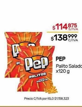 Nini Mayorista Pep Palito Salado oferta