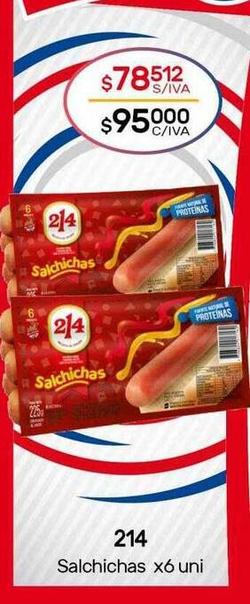 Nini Mayorista 214 Salchichas oferta