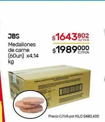 Nini Mayorista Jbs Medallones De Carne oferta
