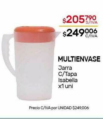Nini Mayorista Multienvase Jarra C Tapa Isabella oferta