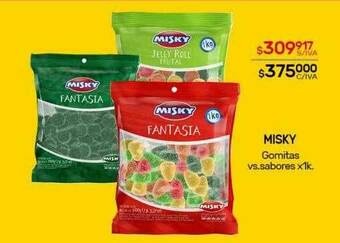 Nini Mayorista Misky Gomitas oferta