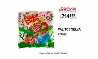 Nini Mayorista Palitos Selva oferta