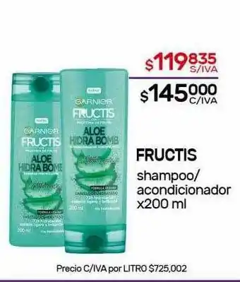 Nini Mayorista Fructis Shampoo Acondicionador oferta