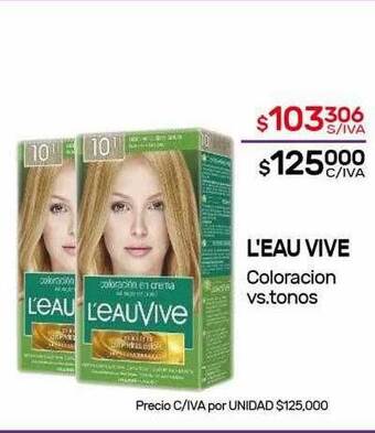 Nini Mayorista L'eau Vive Coloracion oferta