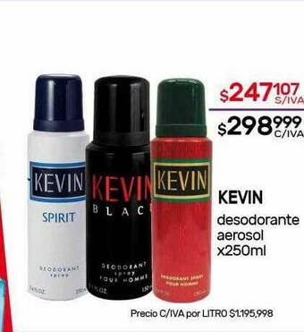 Nini Mayorista Kevin Desodorante Aerosol oferta