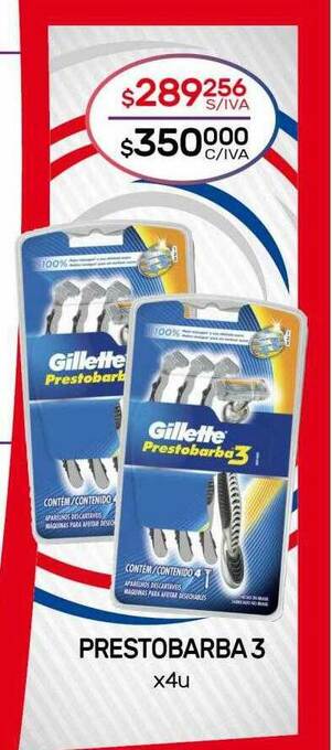 Nini Mayorista Prestobarba 3 oferta