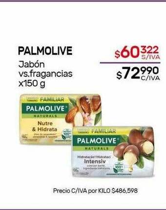 Nini Mayorista Palmolive Jabón Vs Fragancias oferta